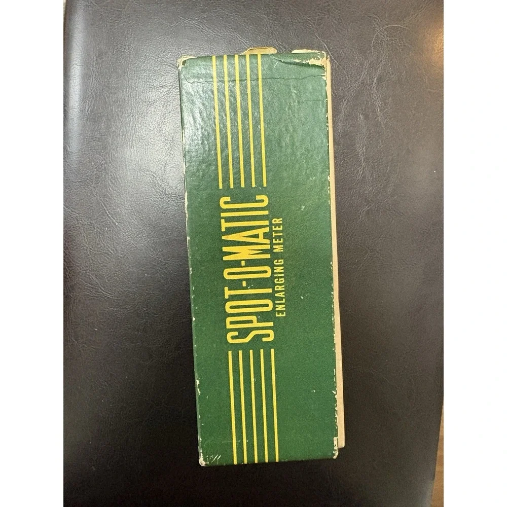 Vintage Spot-O-Matic Enlarging Meter Kinnard Company Milwaukee WI Darkroom Photo